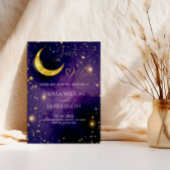  Luxury Galaxy Wedding - Starry Night Party Kaart