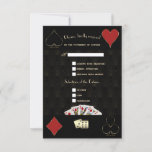 Luxury Gatsby Casino Vegas Poker Wedding RSVP Kaartje<br><div class="desc">Uniek casino Royale en Great Gatsby voor het kaartontwerp. Hij is voorzien van een  kunstdecostijl,  Roaring 1920's oude Hollywood,  een paar luiers,  kaartpakken,  speelkaarten. Gebruik het gereedschap Personaliseren om je gegevens toe te voegen. Voor meer,  bezoek alsjeblieft mijn Gatsby Casino Collectie.</div>