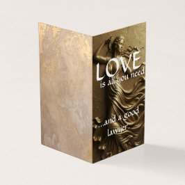 Luxury Gilded Zenith Lawyer Book Fold Business Visitekaartje