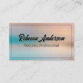 Luxury Glass Shine Visitekaartje (Voorkant)