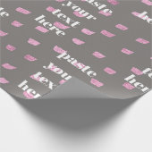 Luxury glitter abstract cadeaupapier (Hoek)