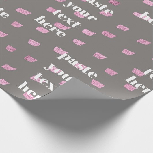 Luxury glitter abstract cadeaupapier (Hoek)