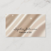 Luxury Glitter Business Card – Modern and Stylish  Visitekaartje (Voorkant)