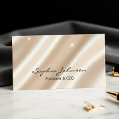 Luxury Glitter Business Card – Modern and Stylish  Visitekaartje