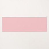 Luxury Glitter Roos Gold Monogrammed Yoga Mat (Achterkant (horizontaal))