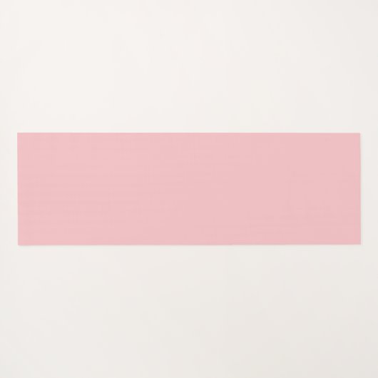 Luxury Glitter Roos Gold Monogrammed Yoga Mat (Achterkant (horizontaal))