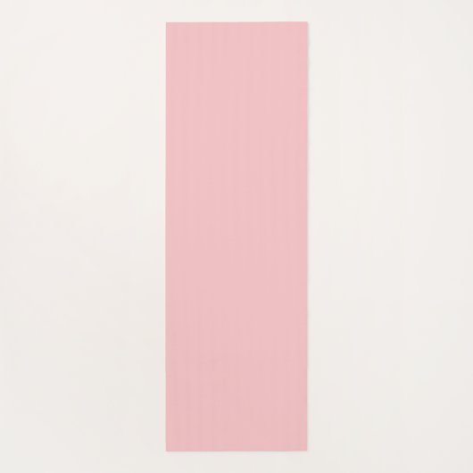 Luxury Glitter Roos Gold Monogrammed Yoga Mat (Achterkant)