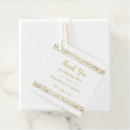 Luxury Gold Bedankjes Labels