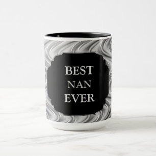 Luxury Gold "Best Nan Ever"-ontwerp Mok