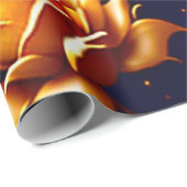 Luxury Gold Boho Roos Modern Collectie Cadeaupapier (Rol Hoek)