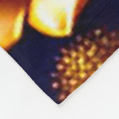 Luxury Gold Boho Roos Modern Collectie Fleece Deken (Hoek)