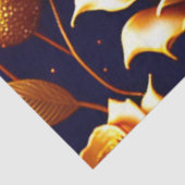 Luxury Gold Boho Roos Modern Collectie Tissuepapier (Detail)