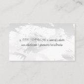 Luxury Gold Borhed Background Visitekaartje (Achterkant)