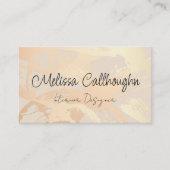 Luxury Gold Borhed Background Visitekaartje (Voorkant)