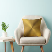 Luxury Gold Borhed Metal Texture 6 Kussen (Stoel)