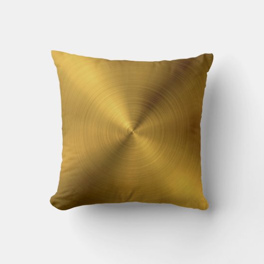 Luxury Gold Borhed Metal Texture 6 Kussen (Voorkant)