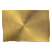 Luxury Gold Borhed Metal Texture 6 Kussensloop (Voorkant-Links)