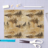 Luxury Gold & Bronze Metallic Christmas Tree  Tissuepapier (Craft)