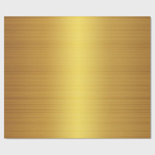 Luxury Gold Brushed Metal Texture 10 Cadeaupapier (Vlak)
