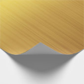 Luxury Gold Brushed Metal Texture 10 Cadeaupapier (Hoek)