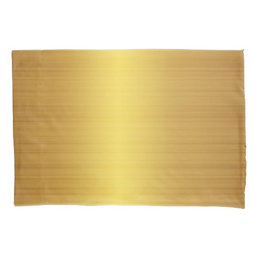 Luxury Gold Brushed Metal Texture 10 Kussensloop (Voorkant-Links)