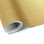 Luxury Gold Brushed Metal Texture 4 Cadeaupapier (Rol Hoek)