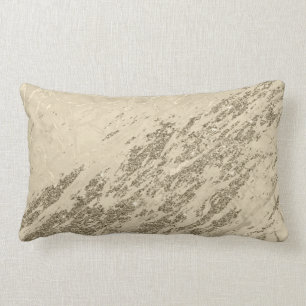 Luxury Gold Champagne Glitter Marble Cotton Kussen