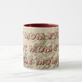 Luxury Gold Champagne Glitter Marble Mok (Midden)