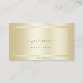 Luxury Gold Effect Colors Professional en modern Visitekaartje (Voorkant)