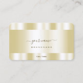 Luxury Gold Effect Professional en elegant Visitekaartje (Voorkant)