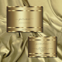 Luxury Gold Effect Professional en Glamoureus Visitekaartje