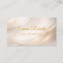 Luxury Gold Elegant Business Card | Modern Minimal Visitekaartje
