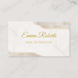 Luxury Gold Elegant Business Card | Modern Minimal Visitekaartje