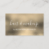 Luxury Gold Foil Professional Visitekaartje (Voorkant)