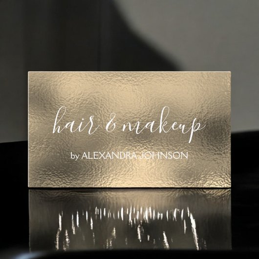 Luxury Gold Foil Professional Visitekaartje