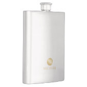 Luxury Gold-gepersonaliseerd monogram Flacon (Rechts)