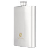 Luxury Gold-gepersonaliseerd monogram Flacon (Links)