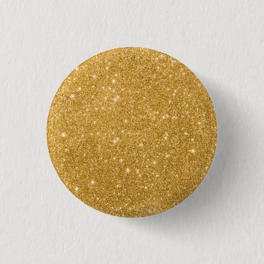 Luxury Gold Glitter-Button Ronde Button 3,2 Cm (Voorkant)