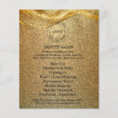 Luxury Gold Glitter Flyer (Voorkant)