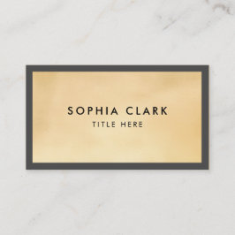 Luxury Gold Glitter Modern Elegant Visitekaartje