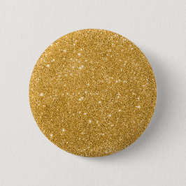 Luxury Gold Glitter Ronde Button 5,7 Cm