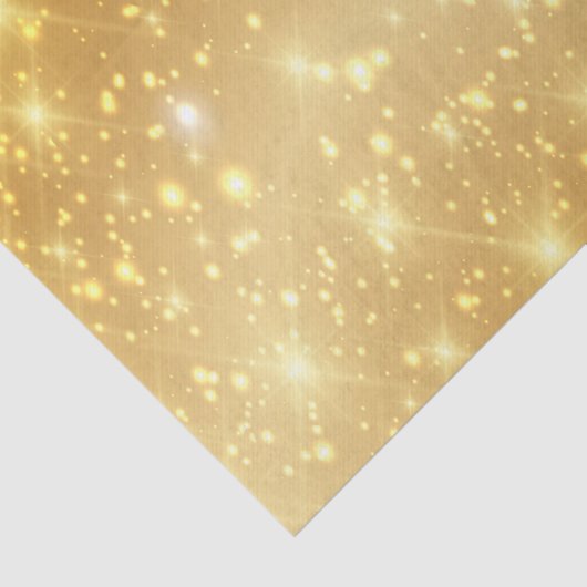 Luxury Gold Glitter Tissuepapier (Detail)