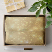 Luxury Gold Glitter Tissuepapier (Geschenk)