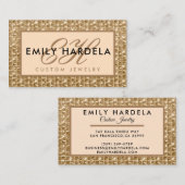 Luxury Gold Jewelry Visitekaartje (Voorkant / Achterkant)