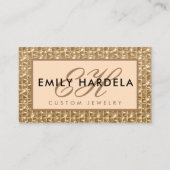 Luxury Gold Jewelry Visitekaartje (Voorkant)