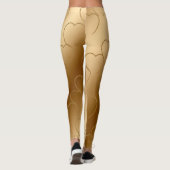Luxury Gold Leggings (Achterkant)