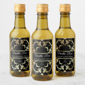 Luxury Gold Lijst - Etiket voor Container Kandle (Flessen)