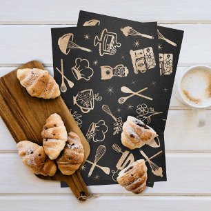 Luxury Gold Sparkle Baking Cooking Utile Bakery Tissuepapier