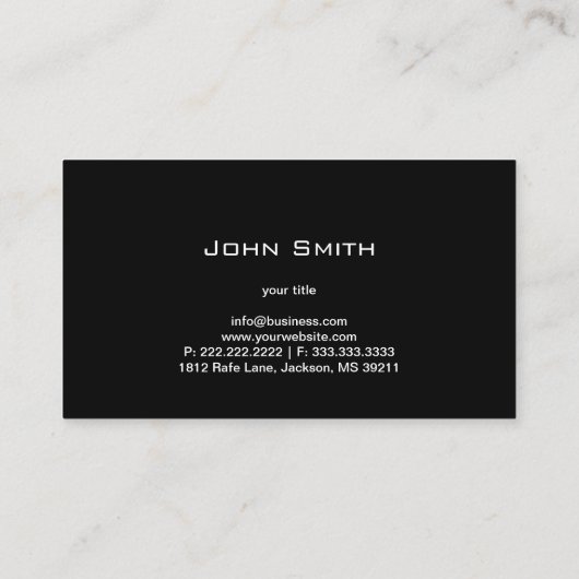 Luxury Gold Striped Diamond Pattern Visitekaartje (Achterkant)