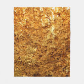 Luxury gold texture. fleece deken (Voorkant)